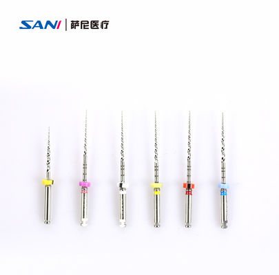 comprar Archivos rotatorios dentales para dragado de conductos radiculares optimizados con archivo Superpass en tamaños de 21 mm/25 mm/28 mm/31 mm y velocidad de 300 rpm online manufacture