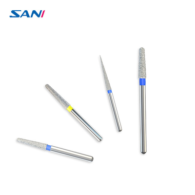 Un buen precio. FG de acero inoxidable Diamond Burs de alta velocidad dental 8m m 11m m en línea