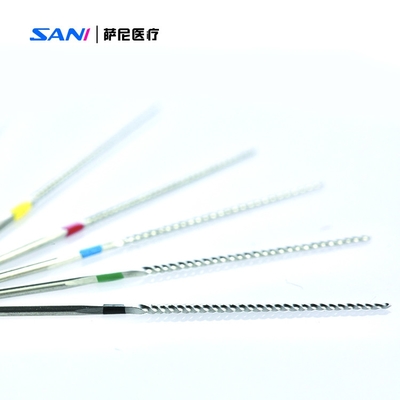Un buen precio. La endodoncia dental U de acero inoxidable archiva 32m m 15#-40# para el tratamiento de la endodoncia en línea