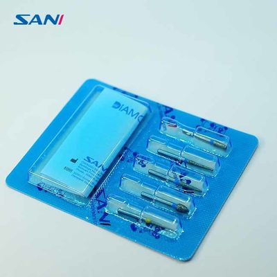 Instrumentos rotatorios dentales del OEM 8m m Diamond Burs High Hardness Endo