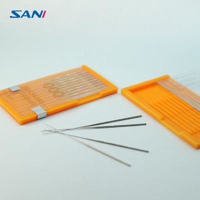 Endodontics de púas de acero inoxidable dental de la brocha 10pcs/Box para la limpieza de la raíz
