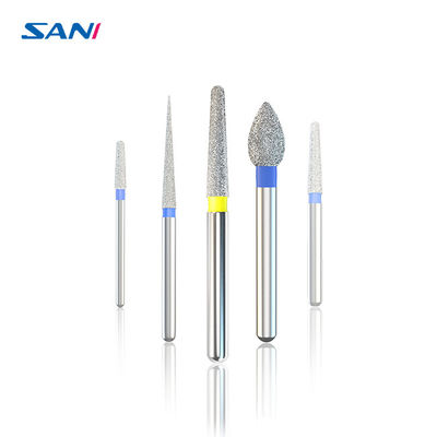 Un buen precio. 5pcs/Box de acero inoxidable FG Diamond Burs For High Speed dental Handpiece en línea